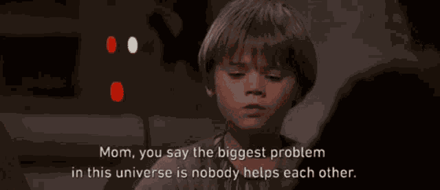 Young Anakin Skywalker GIF