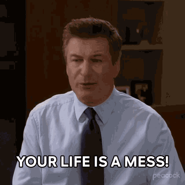 Your Life Is A Mess Jack Donaghy GIF