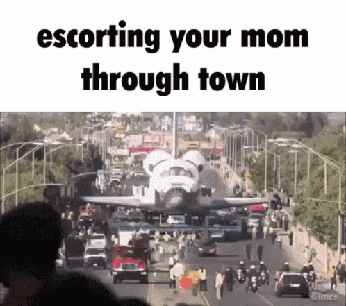 Your Mom Space Shuttle GIF
