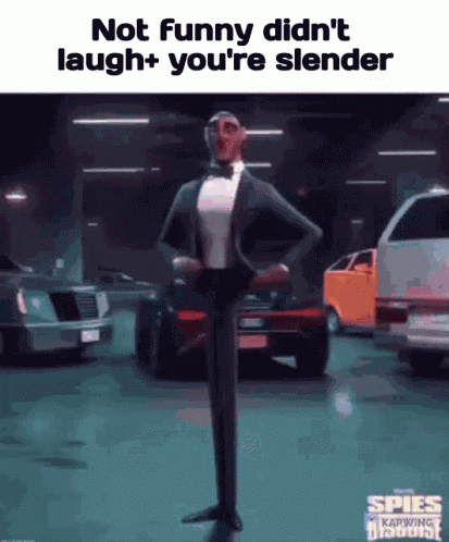 Your Slender L Ratio Meme GIF