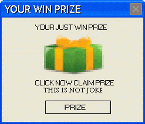 Your Win Prize Gift GIF