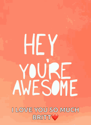 Youre Awesome GIF