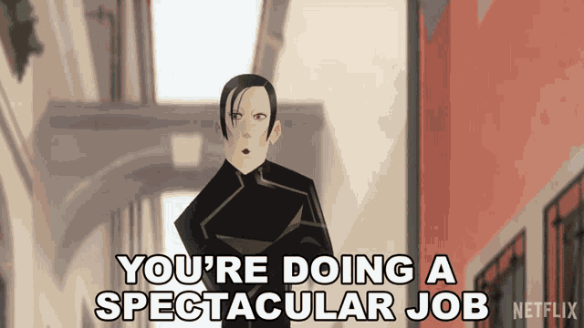 Youre Doing A Spectacular Job Neal The Eel GIF