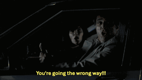 You'Re Going The Wrong Way Planes Trains And Automobiles GIF