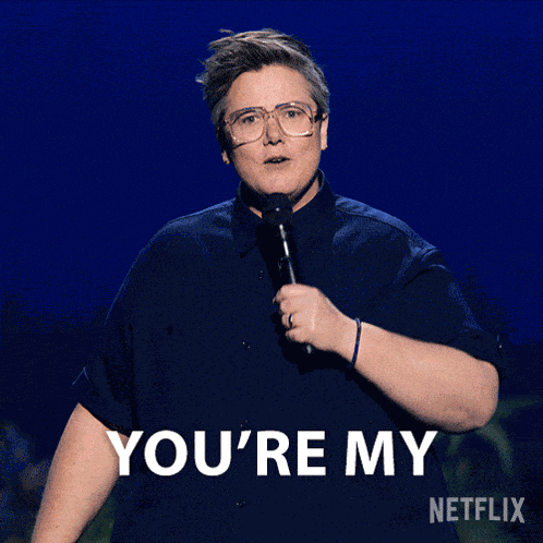 Youre My Best Friend Hannah Gadsby GIF