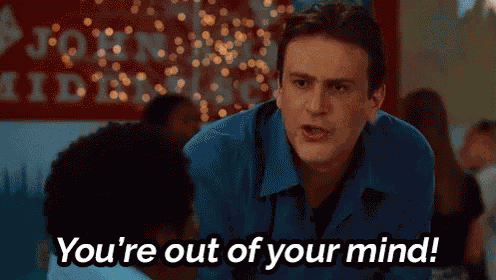 You'Re Out Of Your Mind - Jason Segal In Bad Teacher GIF