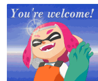 Youre Welcome Woomy Sticker