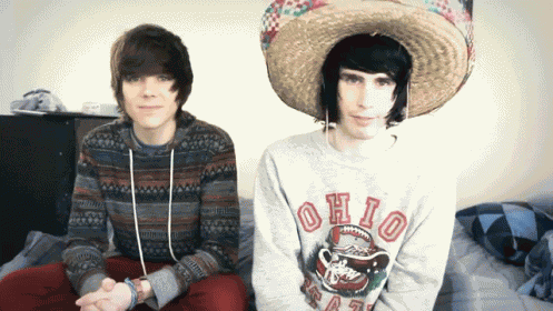 Youtubers (Deefizzy & Christian)  GIF