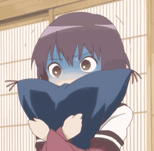 Yui Funami Scared GIF