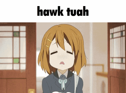 Yui Hirasawa Hawk GIF