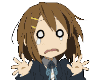 Yui Hirasawa K-on Sticker
