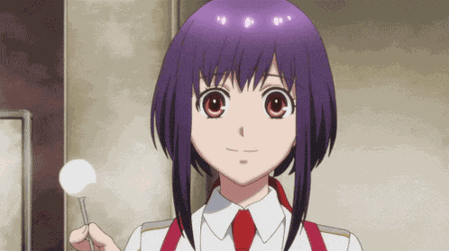 Yui Kusanagi Kamigami No Asobi GIF