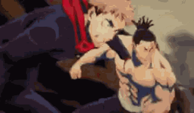 Yuji And Todo Vs Hanami Yuji GIF