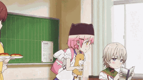 Yuki Takeya School-live GIF