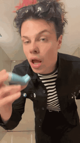 Yungblud Inhaler GIF
