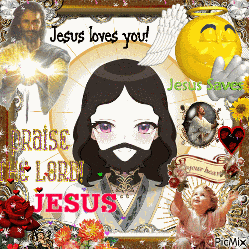 Yuno Hanaki Jesus Christ GIF