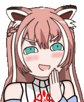 Yuria Of Ailurus Giggle Sticker