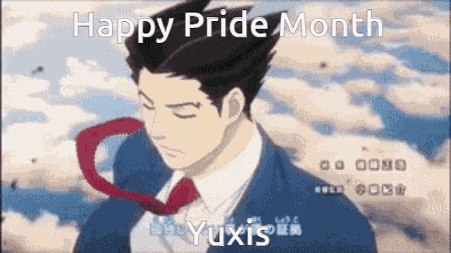 Yuxis Pride Month GIF