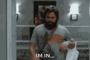 Zach Galifianakis Sassy GIF