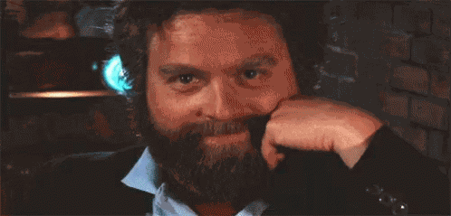 Zach Galifianakis Yeah GIF