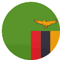Zambia Flags Sticker