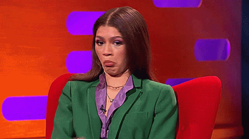 Zendaya Taking Notes GIF