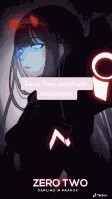 Zero Two Backround Anime GIF GIF
