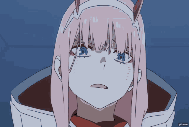 Zero Two Crying GIF GIF