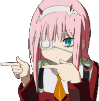 Zero Two Sticker