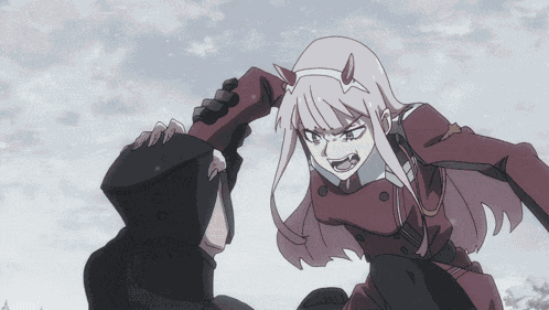 Zero Two Rage GIF