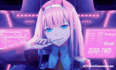 Zero Two Rasuper GIF GIF