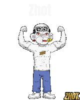 Zhot Yellow Sage Sticker