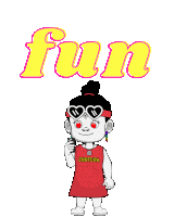 Zhotcita Fun Time Sticker