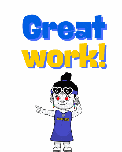 Zhotcita Great Work GIF