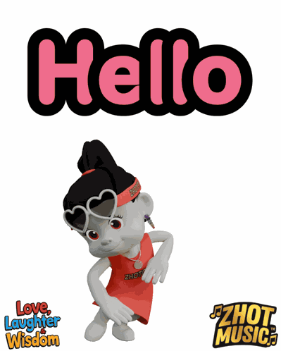 Zhotcita Hello GIF