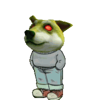 Zoge Zombie Doge Sticker