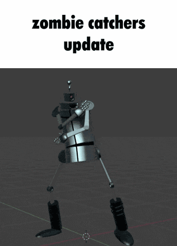 Zombie Catchers Bud The Robot GIF