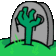 Zombie Hand Sticker