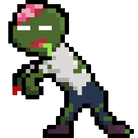 Zombie Sticker