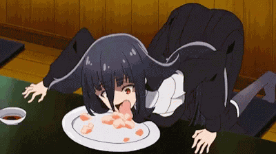Zombielandsaga Eat GIF