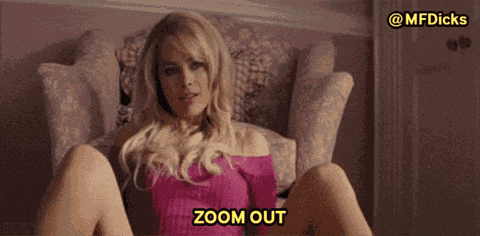 Zoom Out Bigger Picture GIF