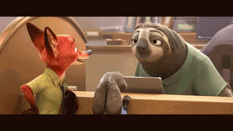 Zootopia Sloth GIF