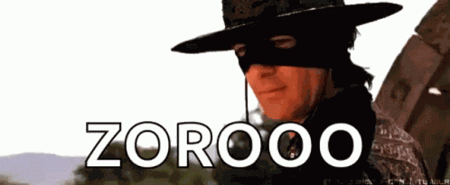 Zorro Mask GIF