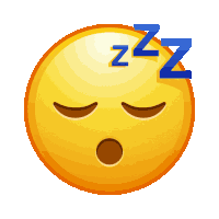 Zzz Sleeping Sticker